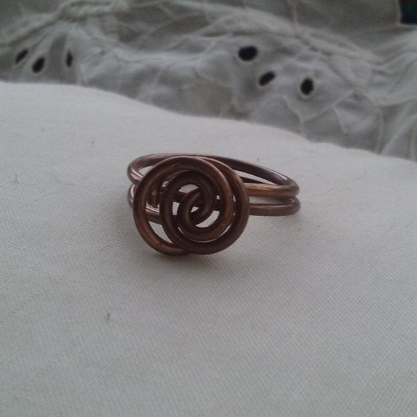 Copper ring 66 - detail