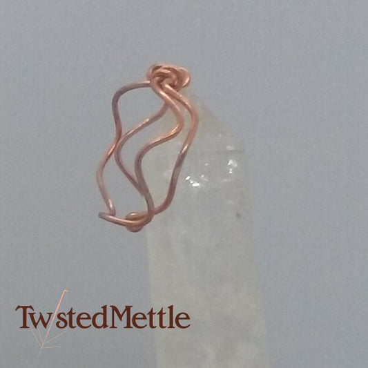 Copper Zig-Zag ring