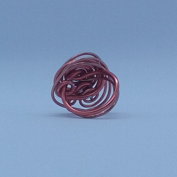 Copper + aluminium ring - detail