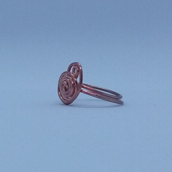 Copper ring 54 - detail