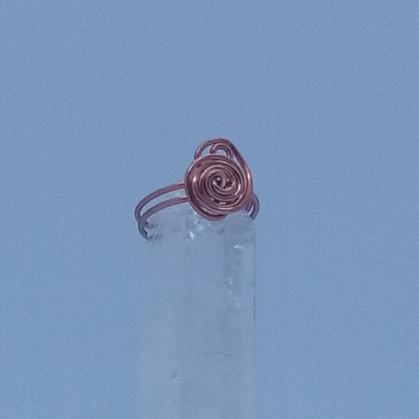 Copper ring 54 - detail