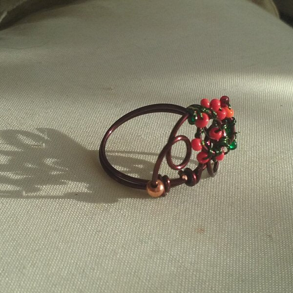 Copper ring 38 - detail