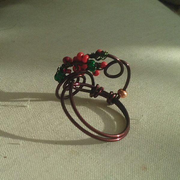 Copper ring 38 - detail