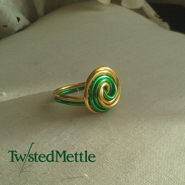 Copper and aluminium ring