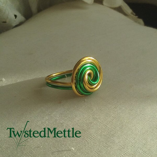 Copper and aluminium ring