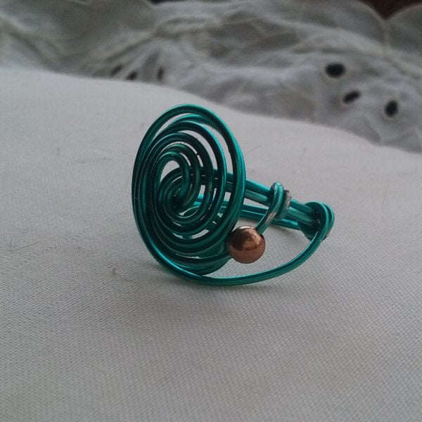 Copper ring 62 - detail