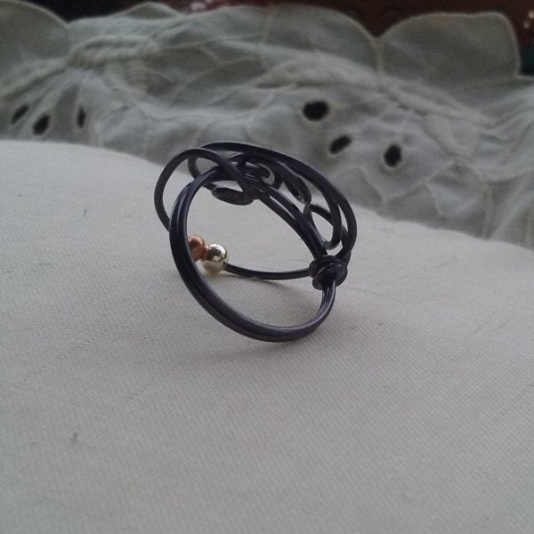 Copper ring 65 - detail