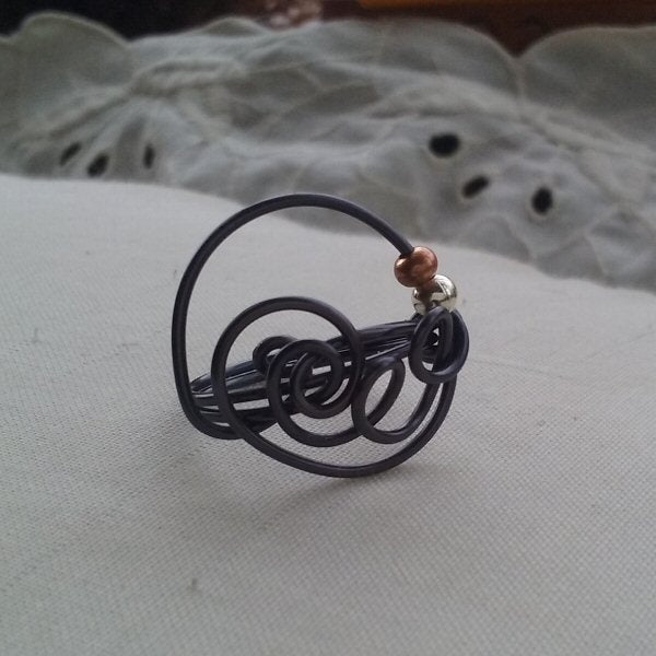 Copper ring 65 - detail