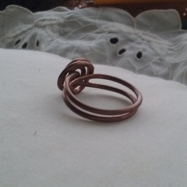 Copper ring 66 - detail