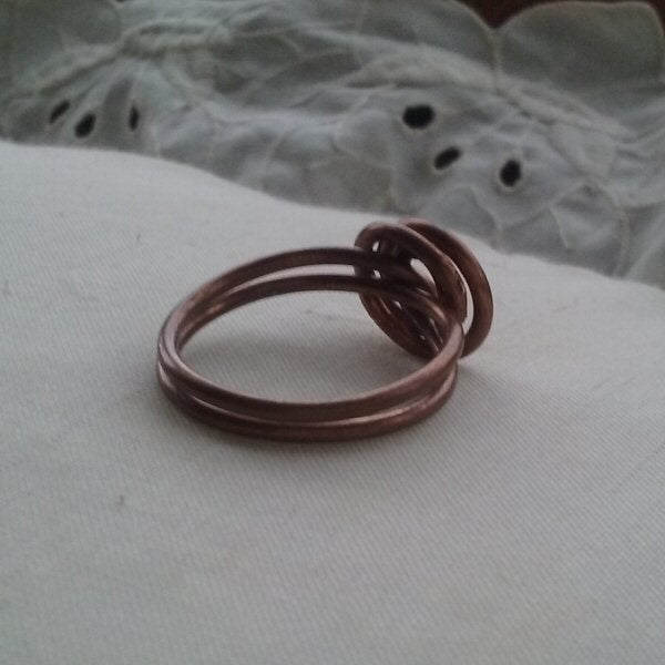 Copper ring 66 - detail