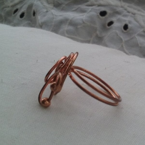 Copper ring 68 - detail