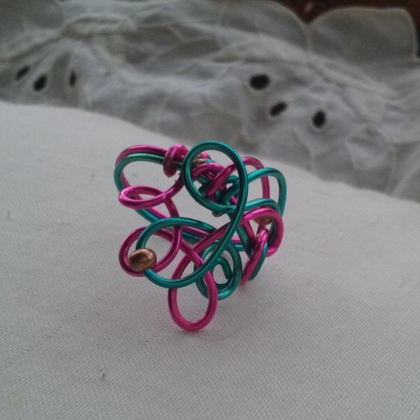 Copper ring 69 - detail
