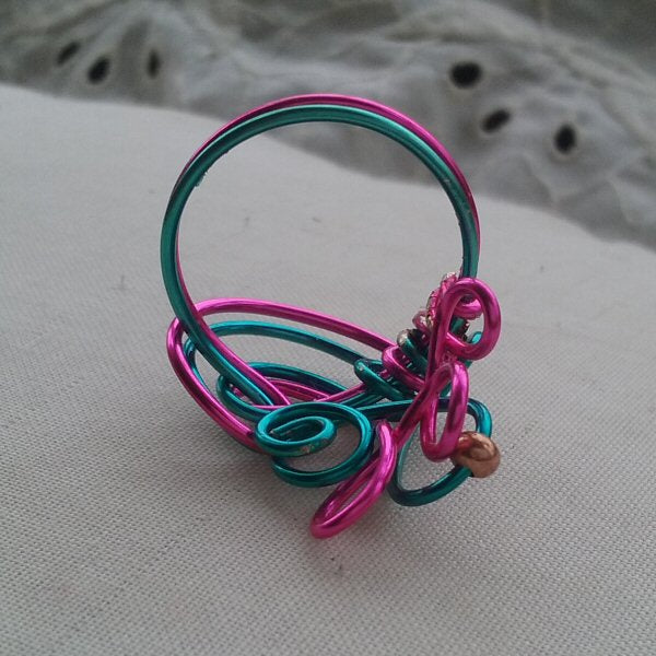 Copper ring 69 - detail