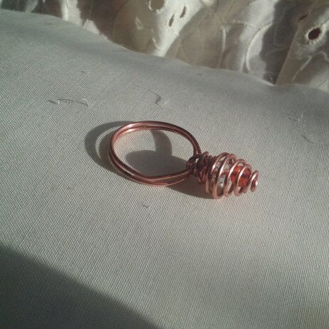Copper ring 70 - detail
