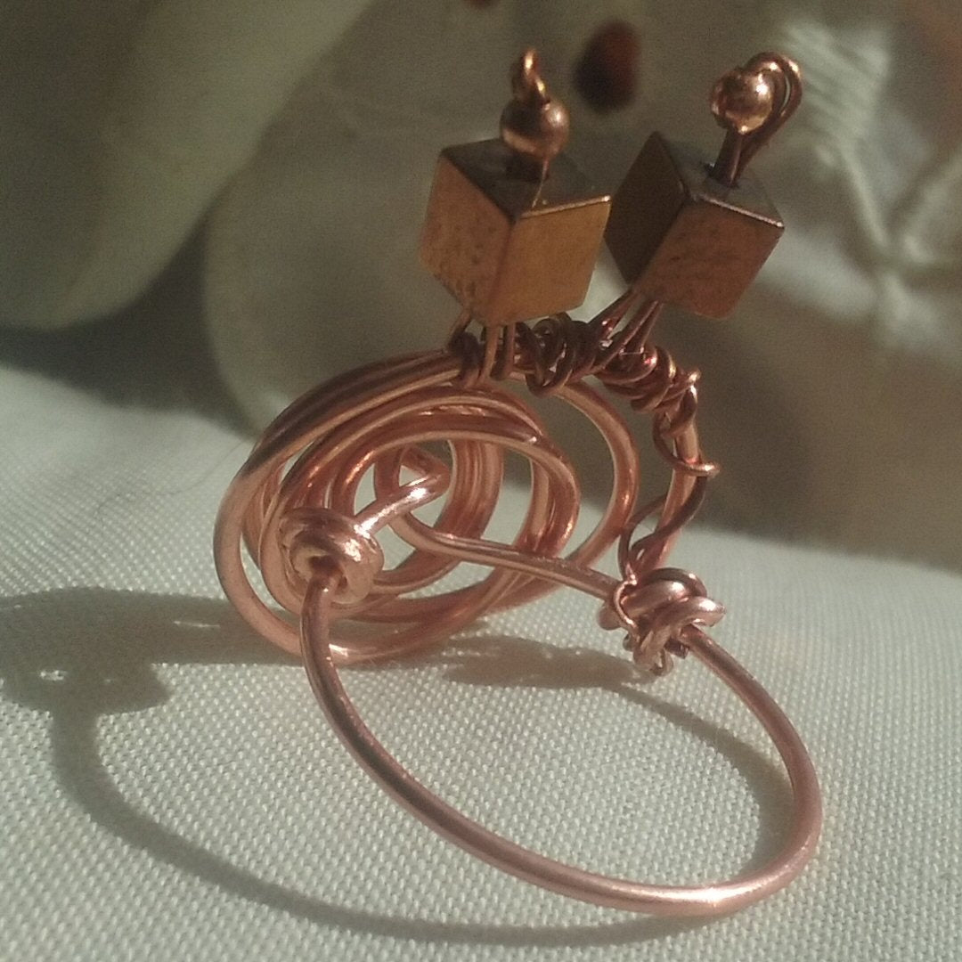 Copper ring 77 - detail
