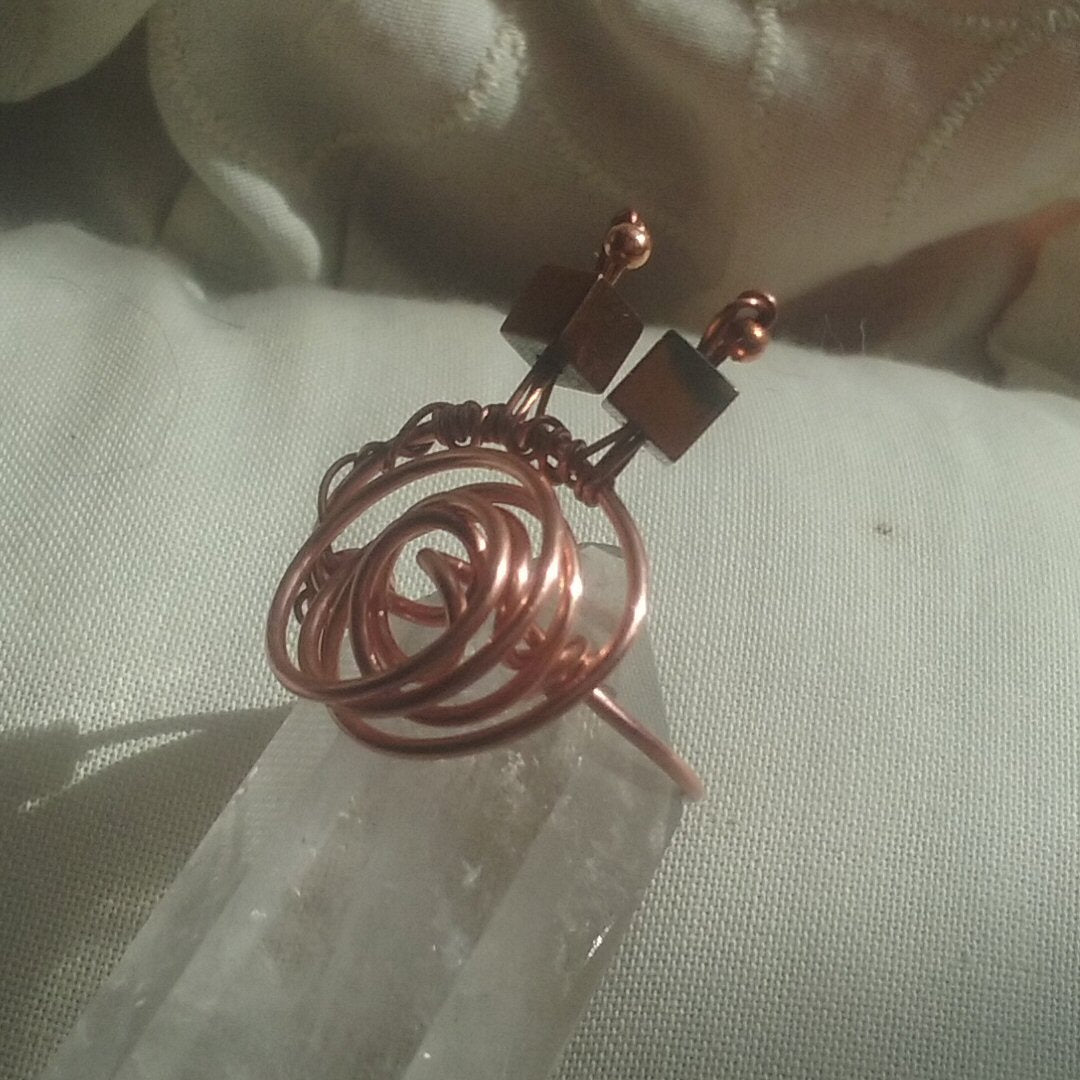 Copper ring 77 - detail