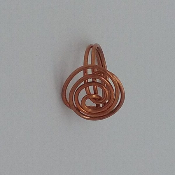 Copper ring 59 - detail